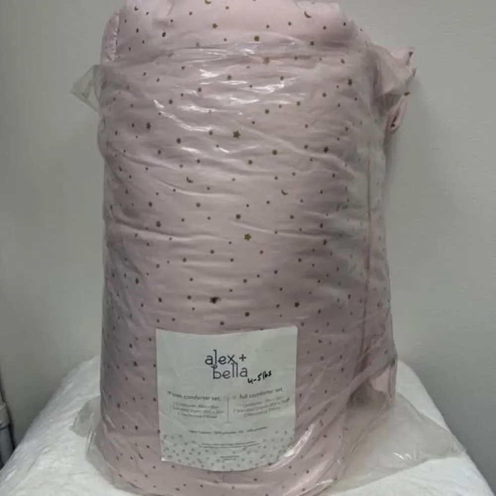 4 Piece Twin Comforter Set Alexa + Bella Princess Pink